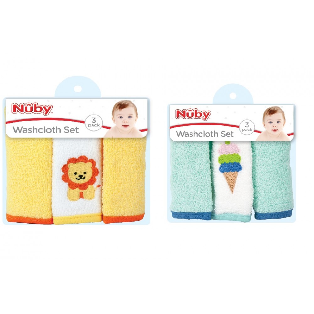 Nuby washcloths new arrivals